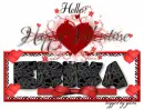 Hello !Happy valentine Erika