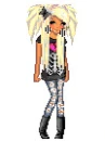 Blonde Scene doll