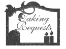 Taking Requests, Iron Framed, Gravestone, Candles And Flower GG