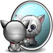 KItty Looking In Mirror