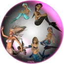 Mermaid Globe 