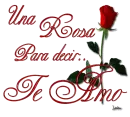 Una Rosa para decir Te Amo