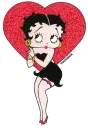 Betty Boop Heart 