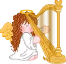 Angel With Harp