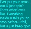 spinning
