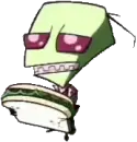 zim and his samich
