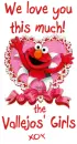 Elmo Valentine - Vallejos' Girls