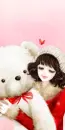 girl n her teddy