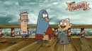 flapjack , knuckles and Dr.Barber