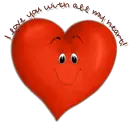 I love you with all my heart