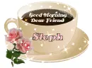 Morning Steph