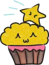 kawaii cupcake