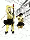Hidan and Kakuzu Schoolgirls