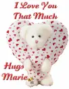 i love you Marie