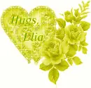 Yellow Hearts & Flowers - Elia