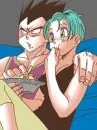 Bulma and Vegeta