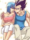 Bulma and Vegeta