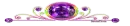 divider stone purple