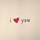 I love you 
