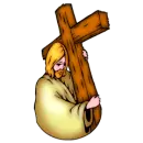 JESUS HOLD CROSS