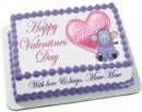 Valentines Cake - Granddaughters