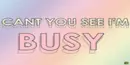 BUSY
