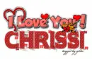 I Love You Chrissi