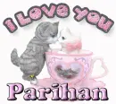 i love you Parihan