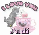i love you Judi