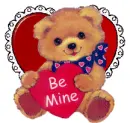 be mine bear ww/ big heart