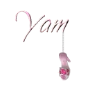 Pink shoe - Yam