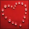 water drop heart