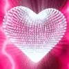 Pink sparkle heart avatar