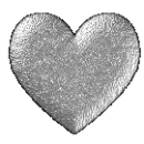 silver heart