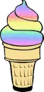 Rainbow Ice Cream