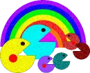 Rainbow Pacman