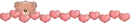 hearts & bear divider