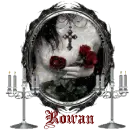 Rowan Goth Girl with Roses