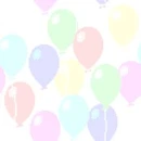 party balloon background