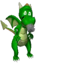 dragon blowing smoke heart