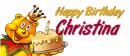 happy birthday Christina