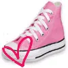 pink converse