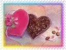 valentine chocolate box