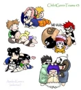 chibi genin team