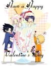 sasuke and sakura; naruto and hinata milkshake