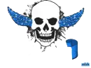 kayla blue skull