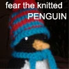 knitted penguin