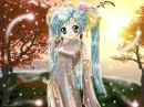 Winter Anime Girl