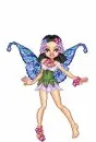 colorful flower fairy
