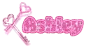 Ashley Pink Keys